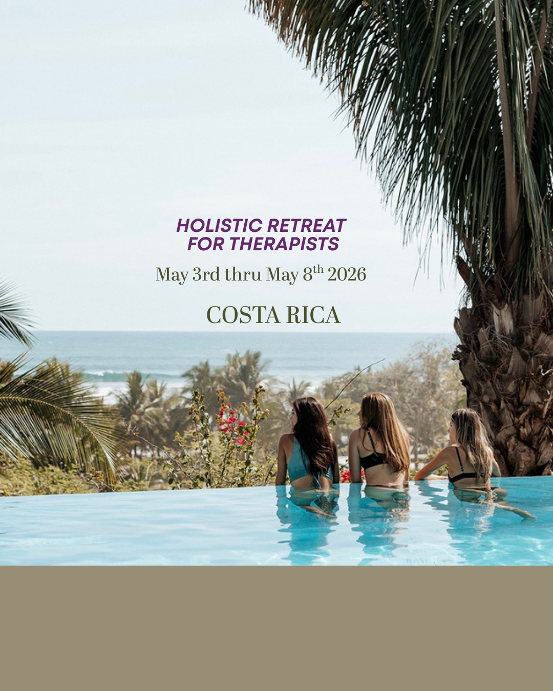 Retreat for therapists in Costa Rica with continued education credits